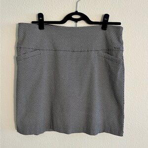 S.C. & Co Skort XXL Black Geo Print Golf Tennis‎ Pickleball Active Skirt Stretch